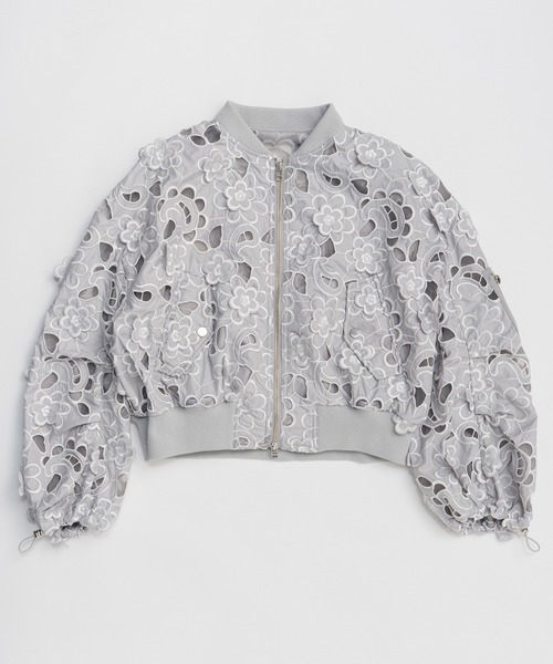 MAISON SPECIAL（メゾンスペシャル） ma1 ma-1 Cut-Off Flower MA-1
