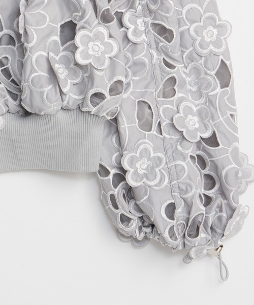 MAISON SPECIAL（メゾンスペシャル） ma1 ma-1 Cut-Off Flower MA-1