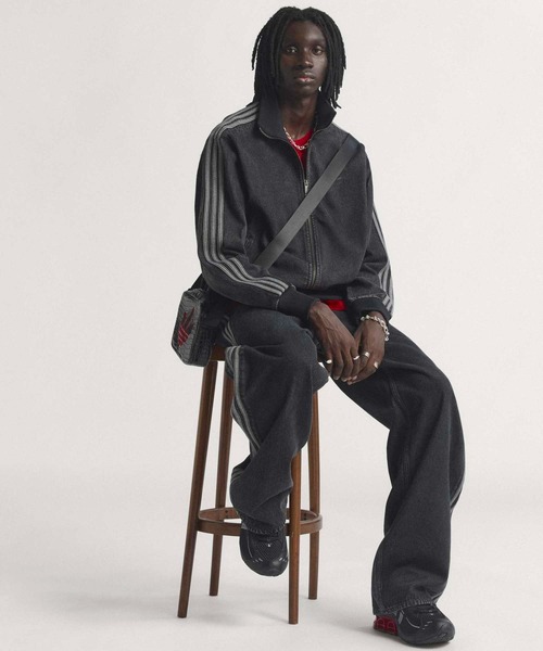 adidas（アディダス） ジャージ アディカラー デニム フファイヤー