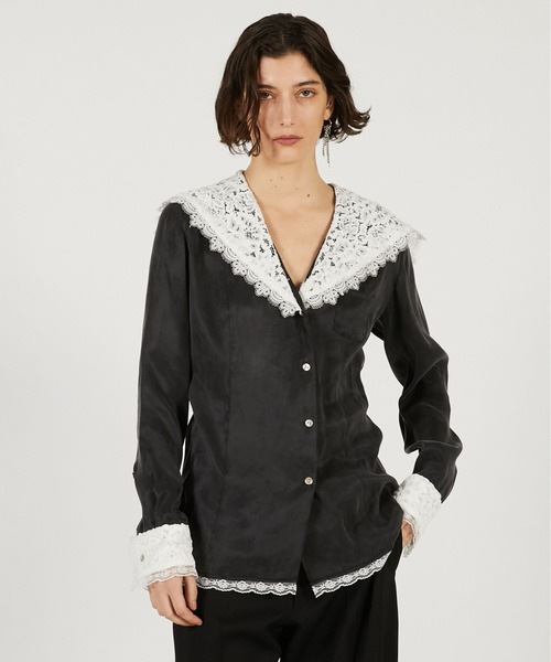 PRANK PROJECT レースラグビーシャツ /発送 良品 PRANK PROJECT プランクプロジェクト レースラグビーシャツ 半袖