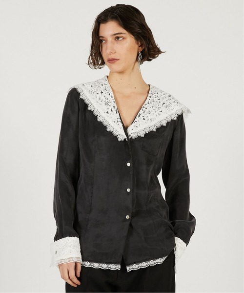 prank project lace collar shirt新品未使用 PRANK PROJECT（プランクプロジェクト） ブラウス シャツ 「Pre-Order