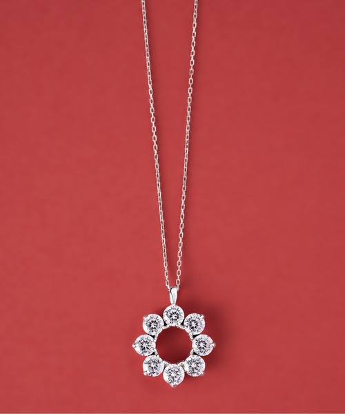 Jewel closet by L&Co. ネックレス シルバー925 キュービック