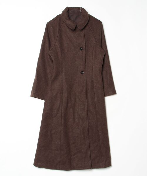 Louere（ルエレ） ステンカラーコート SMALL ブラウン レディース 