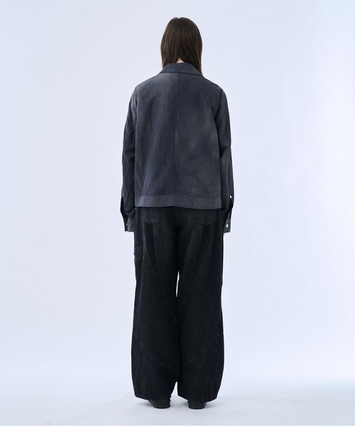 PHILTHEORY ジーンズ Ripstop docking denim pants / リップストップ