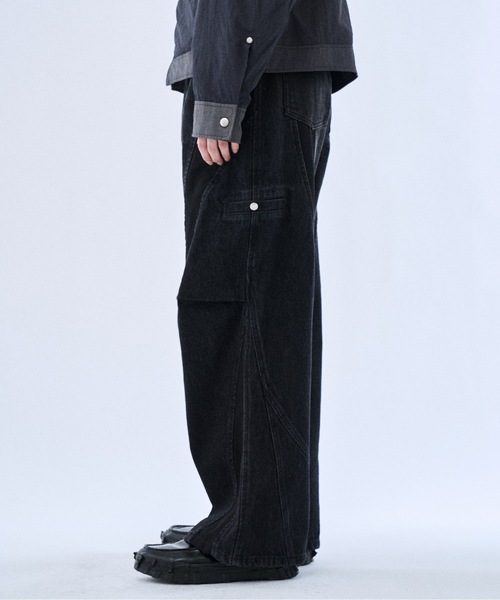PHILTHEORY ジーンズ Ripstop docking denim pants / リップストップ