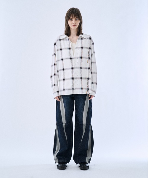 PHILTHEORY ジーンズ Ripstop docking denim pants / リップストップ 
