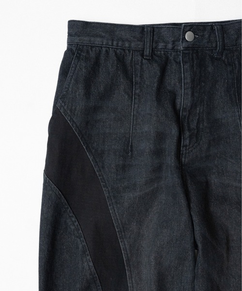 PHILTHEORY ジーンズ Ripstop docking denim pants / リップストップ
