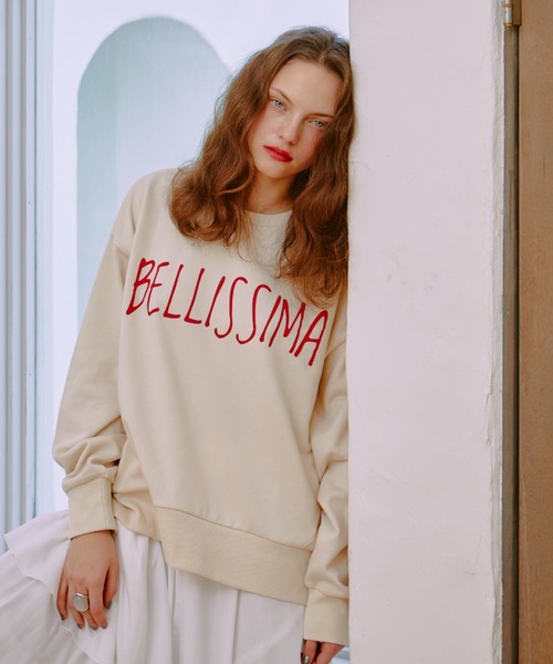トレーナー+スウェット melt the lady logo jersey tops manana suerte（マニャーナスエルテ） トレーナー スウェット ロゴ