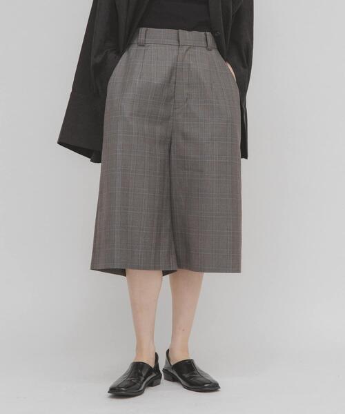 「KBF」 クロップドパンツ ONE グレー系その他 レディース_画像3