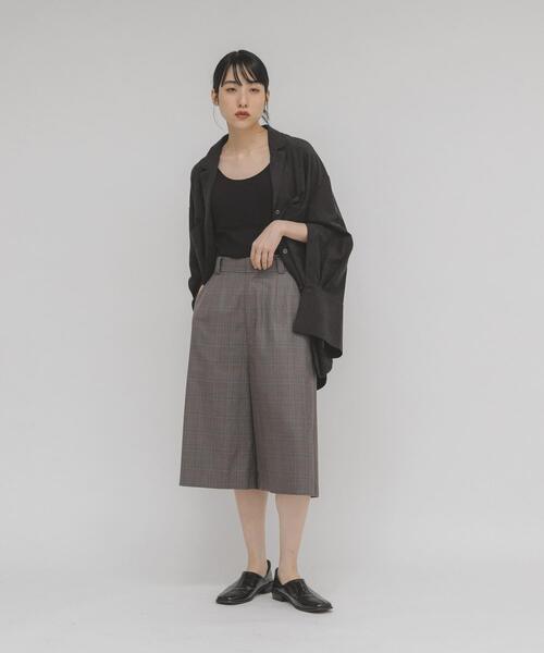 「KBF」 クロップドパンツ ONE グレー系その他 レディース_画像6