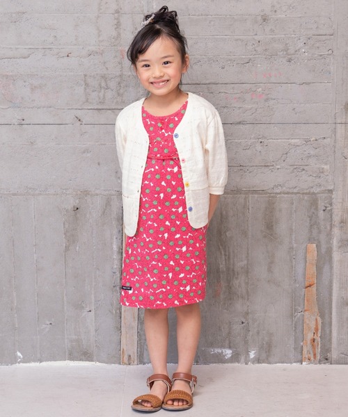 「RAGMART」 「KIDS」カーディガン 120cm ピンク キッズ_画像3