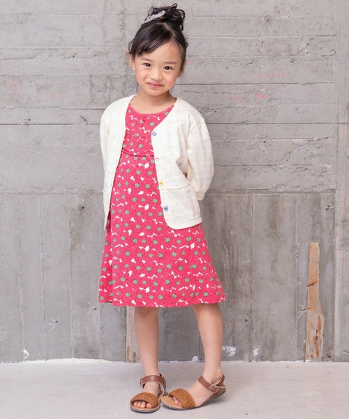 「RAGMART」 「KIDS」カーディガン 120cm ピンク キッズ_画像5