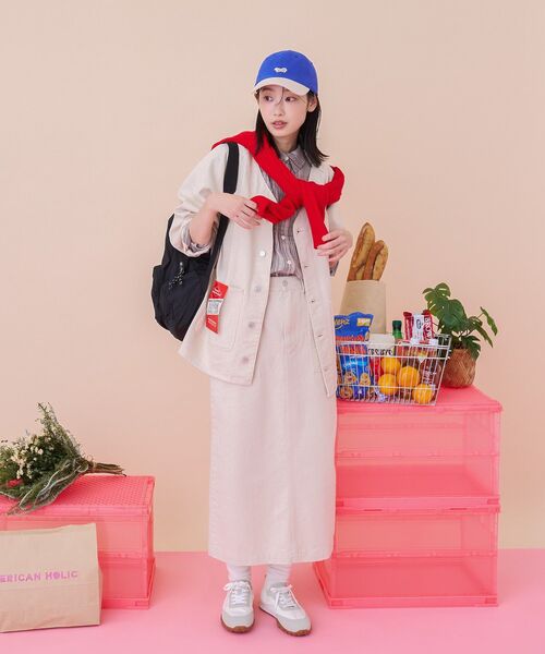 PENNEYS（ペニーズ） デニムスカート 「PENNEY'S」デニムワーク