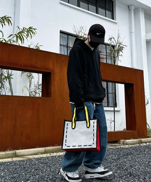 「ALL RUNS」 トートバッグ FREE ピンク レディース_画像9