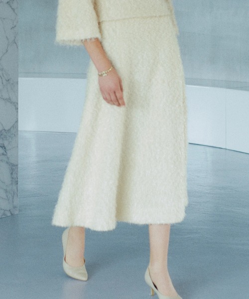 「STRAWBERRY-FIELDS」 フレアスカート - ブルー レディース_画像2