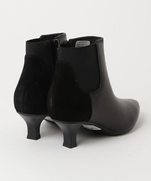 「Clarks」 ショートブーツ UK3 ブラック レディース_画像2