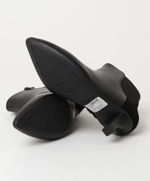 「Clarks」 ショートブーツ UK3 ブラック レディース_画像3