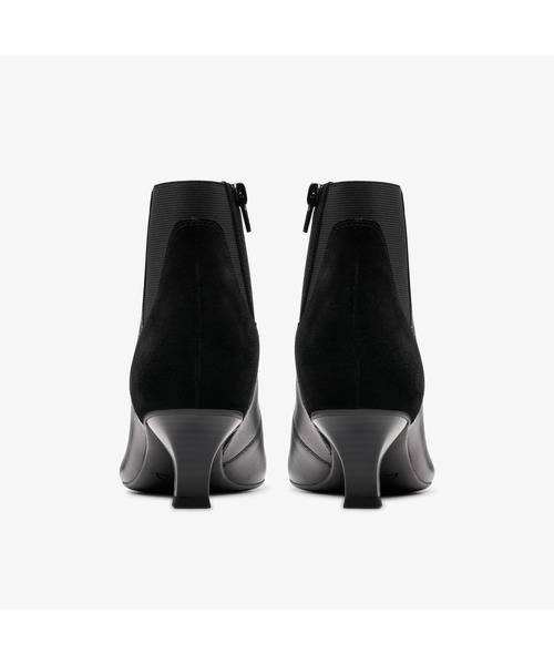「Clarks」 ショートブーツ UK3 ブラック レディース_画像8