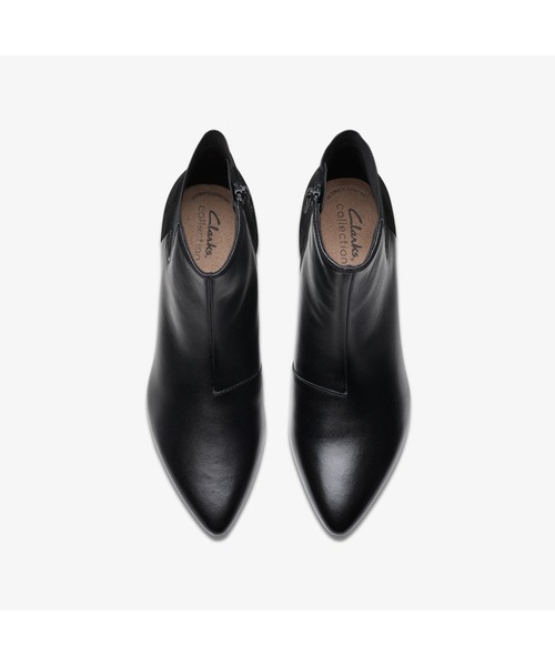 「Clarks」 ショートブーツ UK3 ブラック レディース_画像9