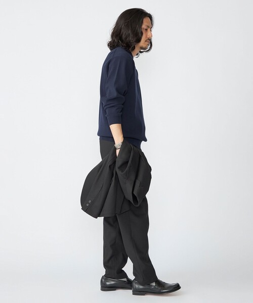 「SHIPS」 長袖ニット MEDIUM ナチュラル メンズ_画像9