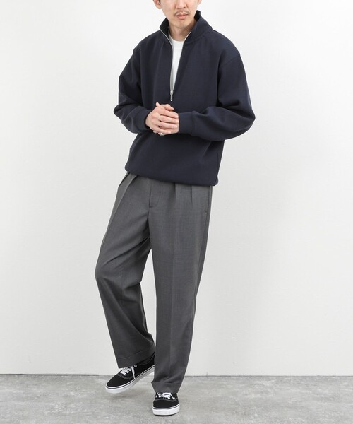 NOLLEY'S（ノーリーズ） スラックス ウォッシャブルウールワイド
