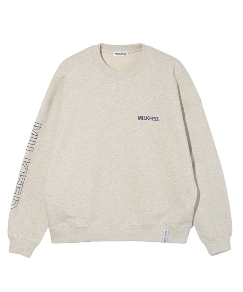 「MILKFED.」 スウェットカットソー L ベージュ レディース_画像4