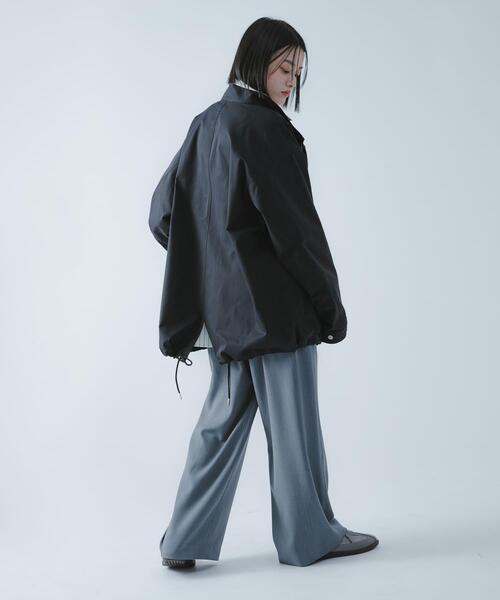 【16AW】Stone  ウォーターレペレントミリタリーコート黒M Amazon.com: Omoone Women's Winter Wool Blend Coat Notch Lapel Mid