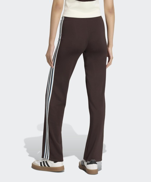 新作2026  トレフォイル ジャージ パンツ ブラウン adidas（アディダス） パンツ SLOUCHY STRAIGHT LEG PANTS