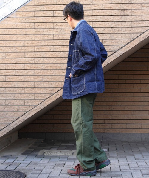 オアスロウ 1950 50s 美品 人気 デニム カバーオール ジャケット orSlow（オアスロウ） デニムジャケット gジャン 1950'S デニム
