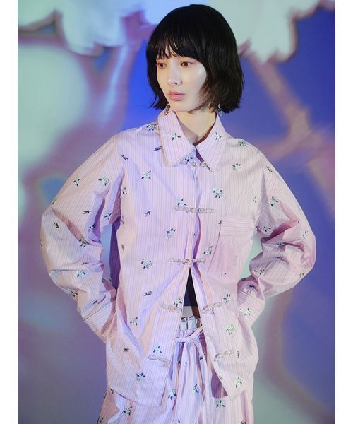 LILY BROWN×KEITA MARUYAMA チャイナブラウス LILY BROWN（リリーブラウン） ブラウス シャツ 「LILY BROWN×KEITA