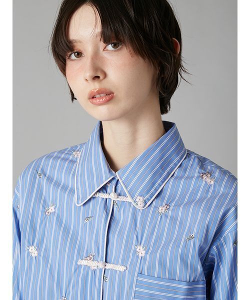 LILY BROWN×KEITA MARUYAMA チャイナブラウス LILY BROWN（リリーブラウン） ブラウス シャツ 「LILY BROWN×KEITA