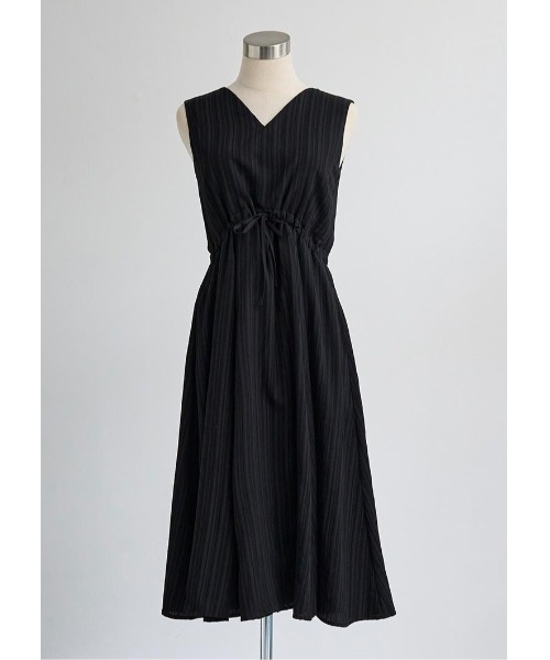 LUDICRUM（ルーディクルム） ワンピース Vneck drawstring dress