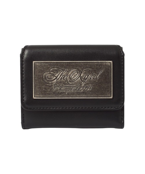 Mini Wallet 財布  カードケース 未使用 X-girl（エックスガール） 財布 METAL PLATE MINI WALLET レディース