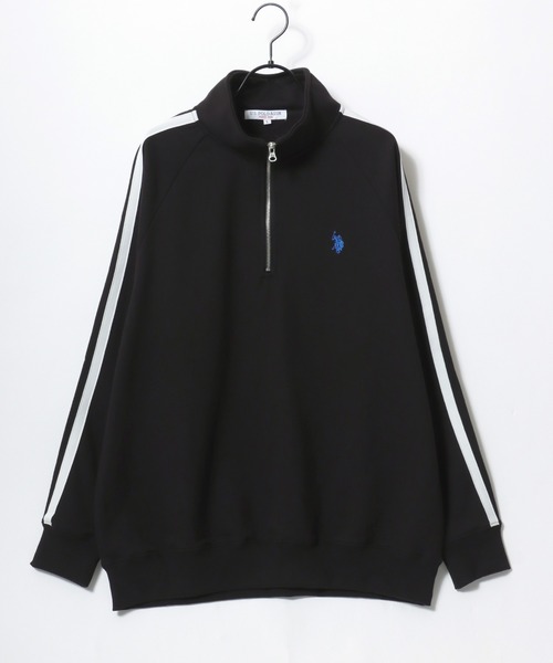 「U.S. POLO ASSN.」 スウェットカットソー LL ブラック メンズ_画像5