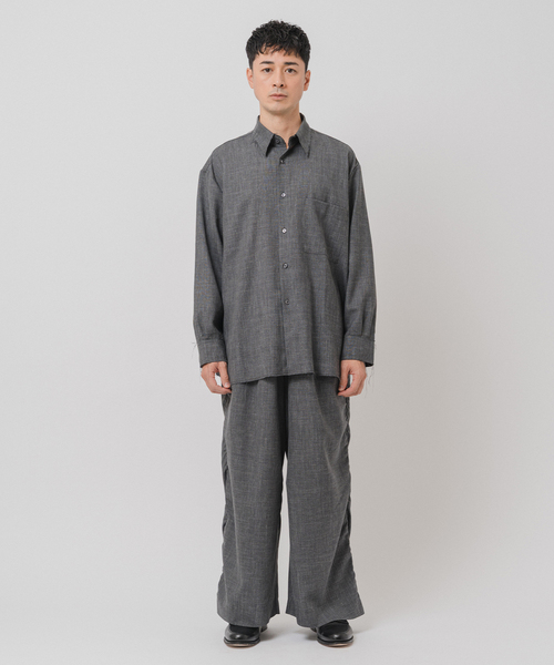ワイドパンツ スラックス GABRIELA COLL GARMENTS(ガブリエラコールガーメンツ) 別注 DRAPED TROUSERSの画像
