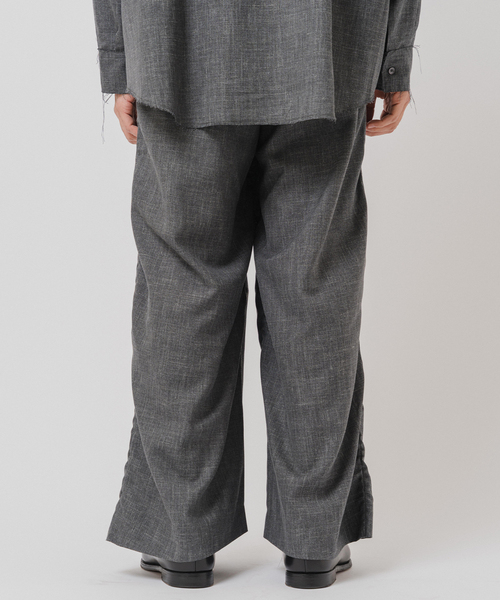 ワイドパンツ スラックス GABRIELA COLL GARMENTS(ガブリエラコールガーメンツ) 別注 DRAPED TROUSERSの画像