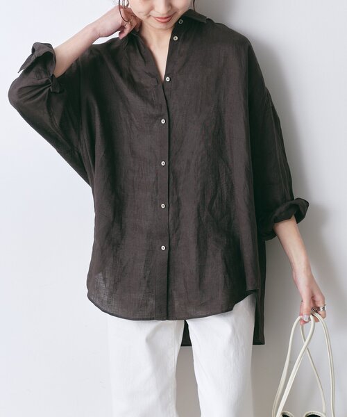 「Spick \u0026 Span」 長袖シャツ FREE ベージュ レディースの画像