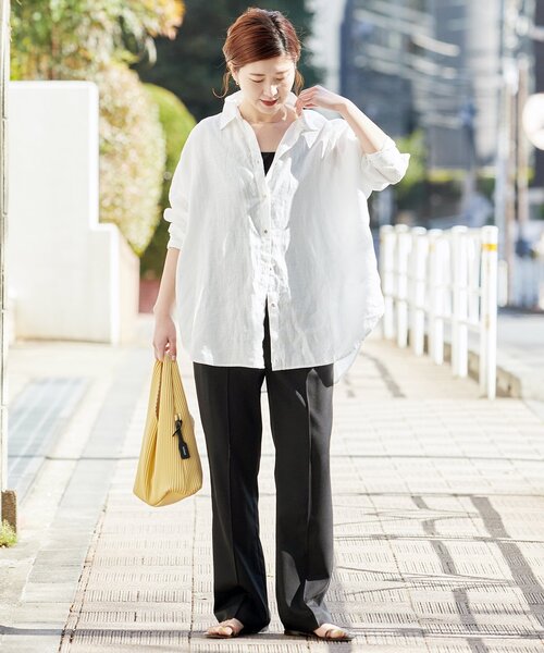 「Spick \u0026 Span」 長袖シャツ FREE ベージュ レディースの画像