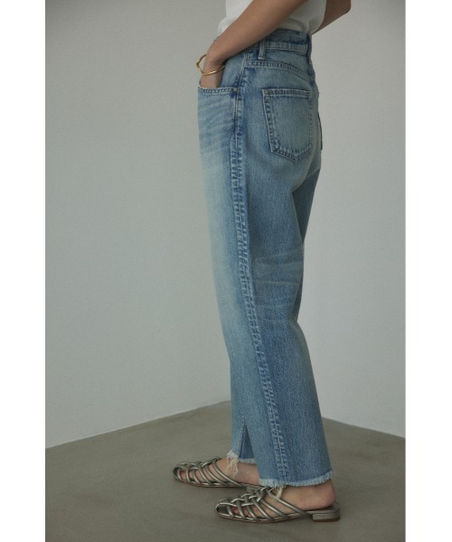 「BLACK BY MOUSSY」 デニムパンツ 26inch ライトブルー レディースの画像