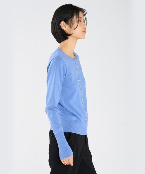 アニエスベー　agnes.b スナップカーディガン agnes b.】カーディガンプレッションを買いました。 | LEE