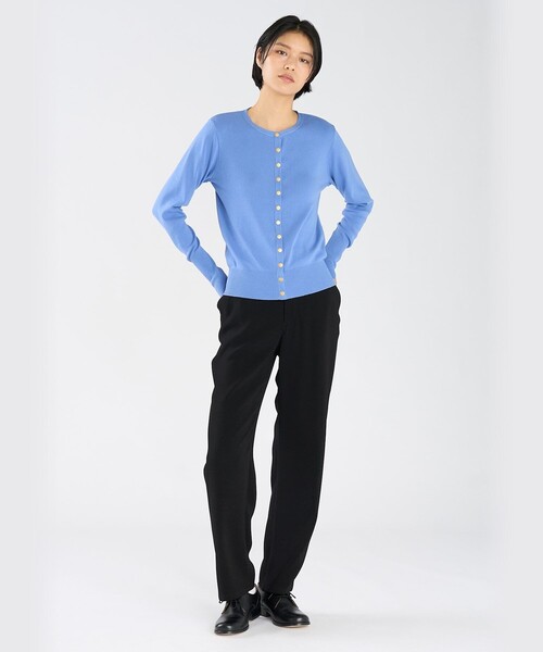 agnes b.（アニエスベー） カーディガン コットン ニット 長袖