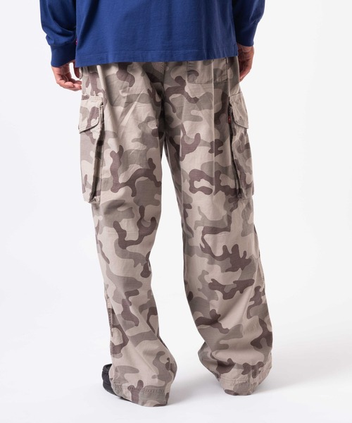 廃盤 00s LEVI'S W36 ミリタリーワイドカーゴパンツ カモメペイント Levi's（リーバイス） カーゴパンツ S グリーン メンズ : ZOZOTOWN