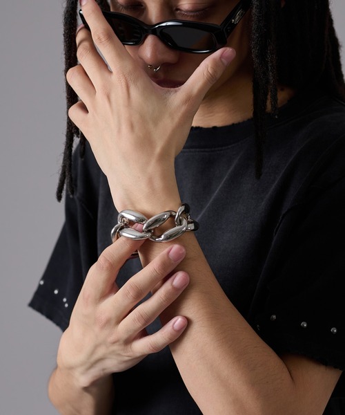 ANDER HUNK ブレスレット Big Metal Chain Bracelet / ビッグメタル