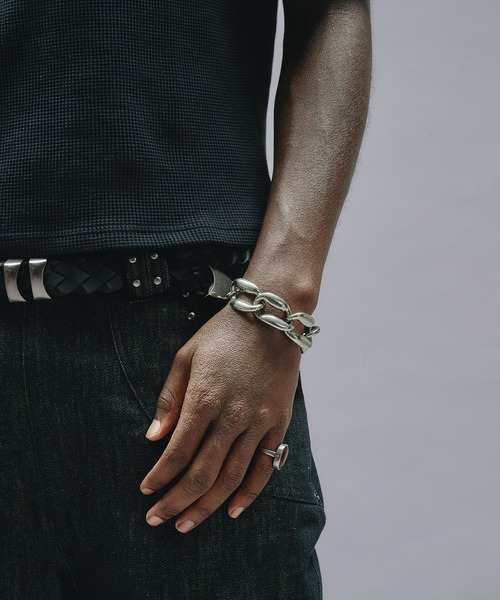 ANDER HUNK ブレスレット Big Metal Chain Bracelet / ビッグメタル
