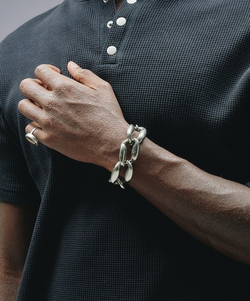 ANDER HUNK ブレスレット Big Metal Chain Bracelet / ビッグメタル