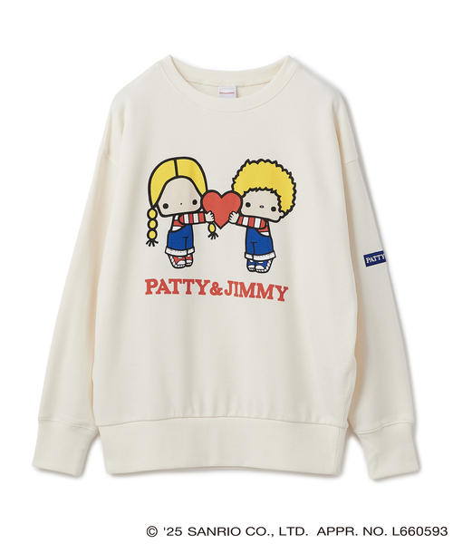 「sanrio」 スウェットカットソー M アイボリー レディース_画像2