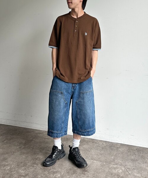 CPCM（シーピーシーエム） ハーフパンツ ワイドパンツ パンツ