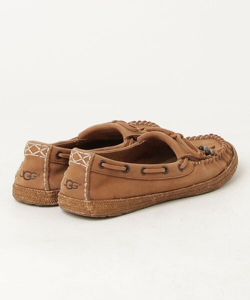 「UGG」 モカシンシューズ 23.5cm ブラウン レディース_画像2
