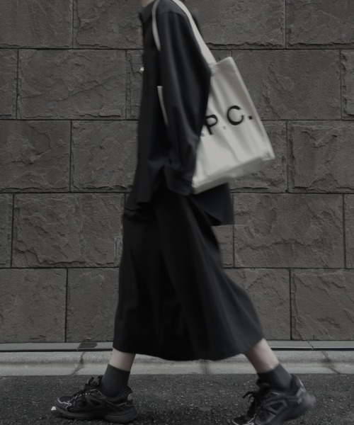 「remer」 長袖シャツ X-SMALL モカ メンズ_画像9