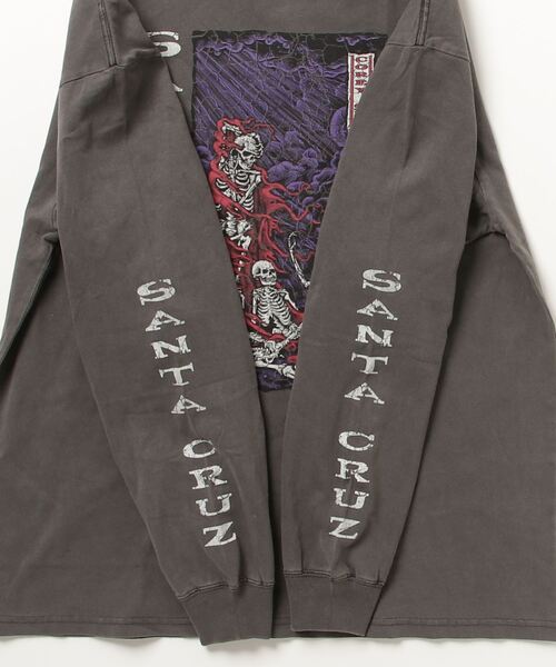 「SANTA CRUZ」 長袖Tシャツ M ブラック系その他 メンズ_画像3